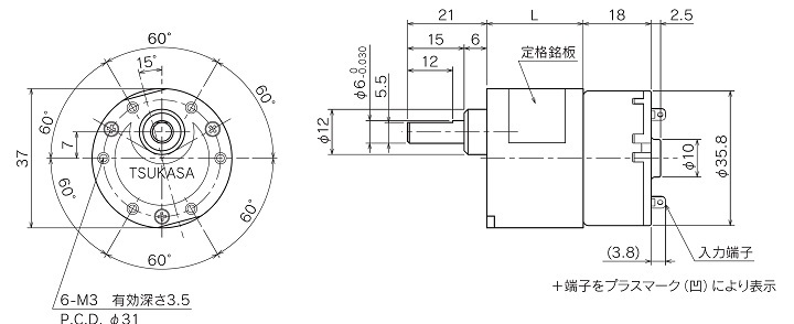 TG-301｜SM）：ギヤモーター・ギヤポンプのツカサ電工