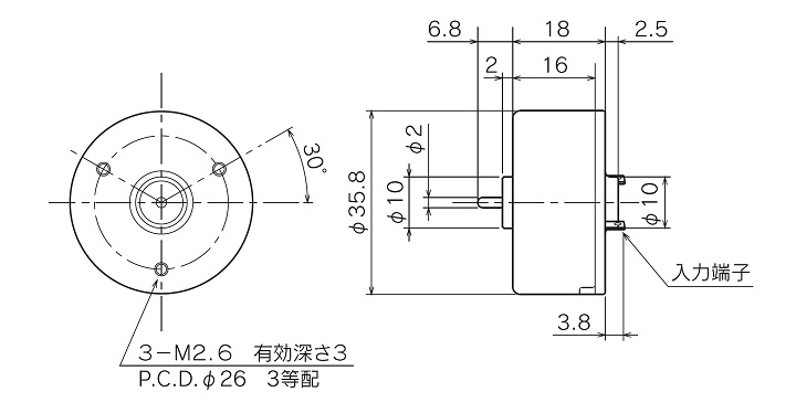 TG-301|モータ単体):ギヤモーター・ギヤポンプのツカサ電工 TG-301|モータ単体):ギヤモーター・ギヤポンプのツカサ電工